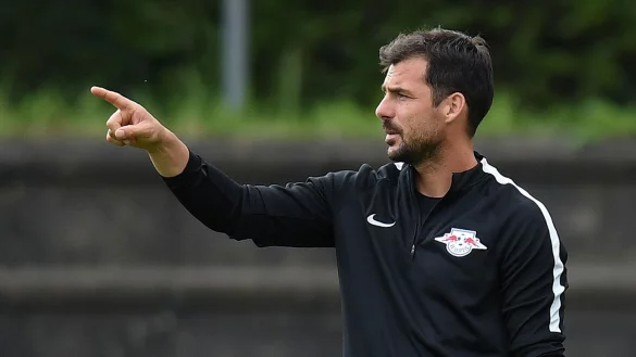 Zsolt Löw war bereits von 2015 bis 2018 Co-Trainer in Leipzig. - © Sven Hoppe/dpa