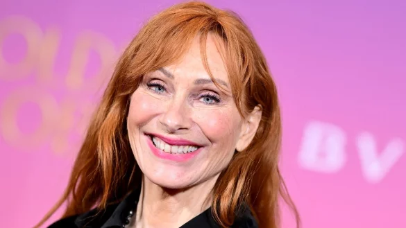 Andrea Sawatzki geh&ouml;rt zu Deutschlands beliebtesten Schauspielerinnen und inzwischen auch Schriftstellerinnen. (Archivbild von Februar 2025) - &copy; Sebastian Christoph Gollnow/dpa