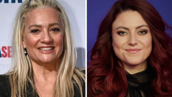 Die S&auml;ngerin Juliette Schoppmann (links) musste ins Krankenhaus - ihre Frau bittet um Verst&auml;ndnis f&uuml;r Auftritt-Absagen. (Archivbild) - &copy; Henning Kaiser/dpa