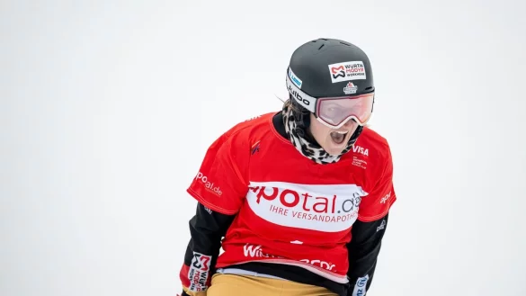 Ein Sieg und ein zweiter Platz beim Heim-Finale: Ramona Hofmeister ist in Form für die WM. - © Fabian Strauch/dpa