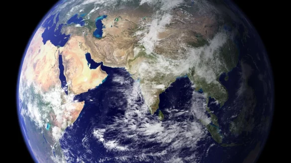 Wie steht es um die Gesundheit des Planeten Erde? Ein Wissenschafts-Team hat unter Leitung des Potsdam-Instituts f&uuml;r Klimafolgenforschung Belastungsgrenzen untersucht. (Symbolbild) - &copy; -/Nasa/Goddard Space Flight Center/dpa