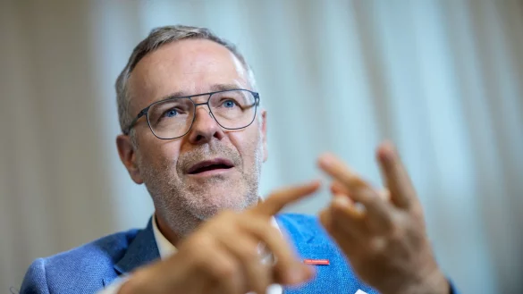 Der Handwerkspräsident vermisst die Aufbruchsstimmung. - © Michael Kappeler/dpa