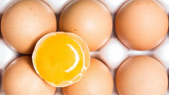 Ob ein Ei frisch oder älter ist, lässt sich gut am Eiklar erkennen - oder Sie machen den Wassertest. - © Franziska Gabbert/dpa-tmn