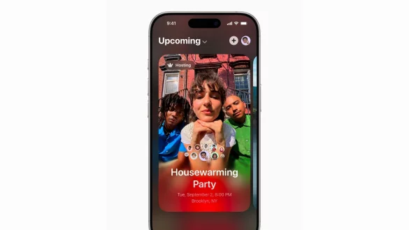 Get the party started: Mit «Apple Invites» können Gastgeber individuelle Einladungen unabhängig vom verwendeten Gerät verschicken. - © Apple Inc./dpa-tmn