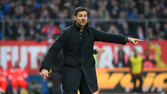 Bayer-Coach Xabi Alonso bleibt seiner Linie treu. - &copy; Gregor Fischer/dpa