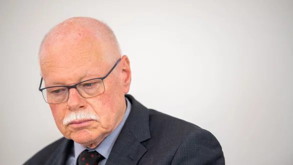 Ulrich M&auml;urer k&uuml;ndigte seinen vorzeitigen R&uuml;cktritt als Innensenator an. (Archivfoto) - &copy; Lino Mirgeler/dpa