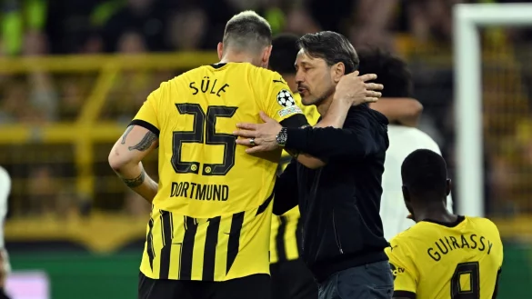 Nach dem Ausscheiden aus der Champions League geht es für den BVB in der Bundesliga um wichtige Punkte in der Tabelle. - © Federico Gambarini/dpa
