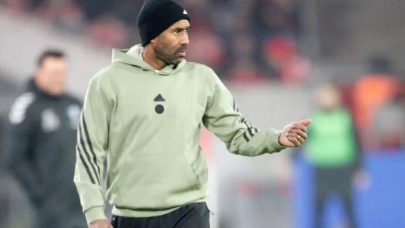 Fortuna Düsseldorfs Trainer Daniel Thioune. - © Roland Weihrauch/dpa