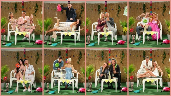 Diese Paare ziehen ins &laquo;Sommerhaus der Stars&raquo;. - &copy; Stefan Gregorowius/RTL/dpa