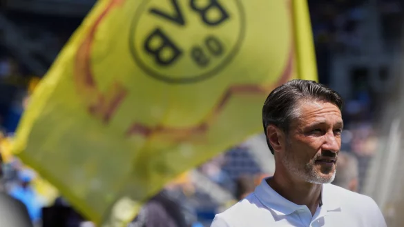 BVB-Trainer Niko Kovac hat Verständnis für die Probleme seiner Spieler bei der Hitze. - © Jeff Dean/FR171800 AP/AP/dpa