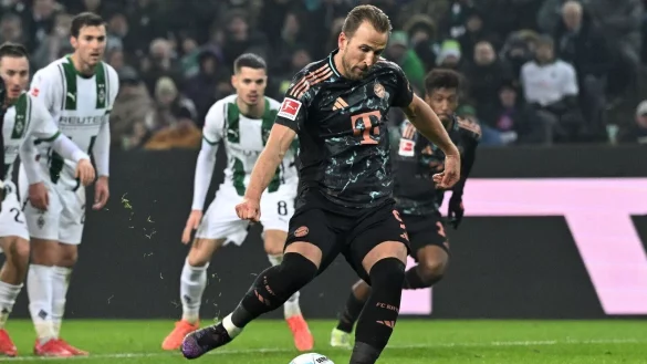 Sicher vom Punkt: Harry Kane. - © Federico Gambarini/dpa