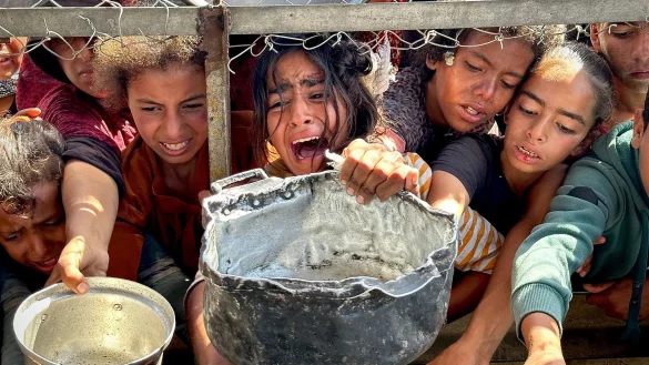 Machen statt Reden - Hannover und D&uuml;sseldorf m&ouml;chten vorangehen und Kriegskindern helfen. (Archivbild) - &copy; Moaz Abu Taha/APA Images via ZUMA Press Wire/dpa