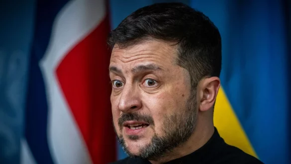 Selenskyj fordert größeren Druck auf Putin: «Wer auch immer diesen Krieg verursacht hat, muss ihn beenden.» (Archivbild) - © Ole Berg-Rusten/NTB Scanpix/AP/dpa