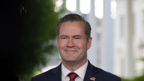 Die Amtszeit von Mike Waltz im Weißen Haus ist zu Ende - © Alex Brandon/AP/dpa