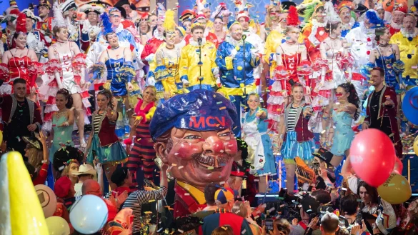 Kunterbunt, bissig, witzig, frech: Die Mainzer TV-Fastnacht. - &copy; Boris Roessler/dpa