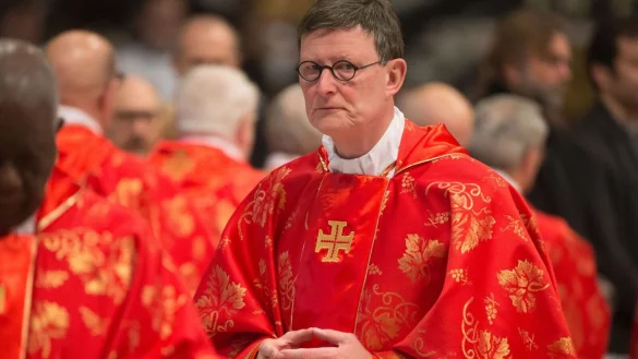 Der Kölner Kardinal Rainer Maria Woelki nimmt zum zweiten Mal an einer Papstwahl im Vatikan teil (Archivbild). - © picture alliance / dpa