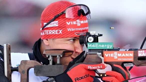 Philipp Nawrath will sich in Antholz steigern. - © Sven Hoppe/dpa