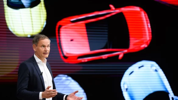 VW-Chef Blume verk&uuml;ndet einen Gewinneinbruch. - &copy; Julian Stratenschulte/dpa