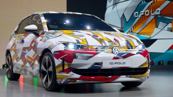 Im Herbst 2026 soll der ID. Polo auf den Markt kommen, zu Preisen ab 25.000. - &copy; Sven Hoppe/dpa
