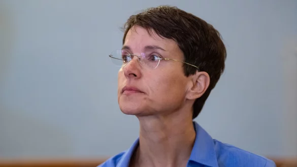 Petry scheiterte nach ihrem AfD-Abgang mit der Blauen Partei - und will nun wieder einen Neuanfang wagen. (Archivbild) - &copy; Hendrik Schmidt/dpa-Zentralbild/dpa