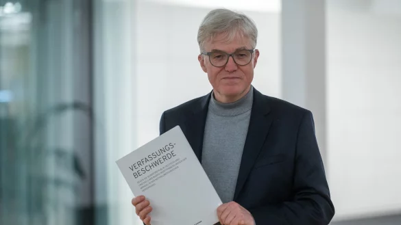 Der Präsident der Björn Steiger Stiftung, Pierre-Enric Steiger. - © Christophe Gateau/dpa