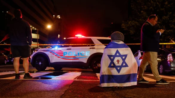 Die tödliche Attacke erschüttert die USA und die Hauptstadt Washington. - © Mehmet Eser/ZUMA Press Wire/dpa