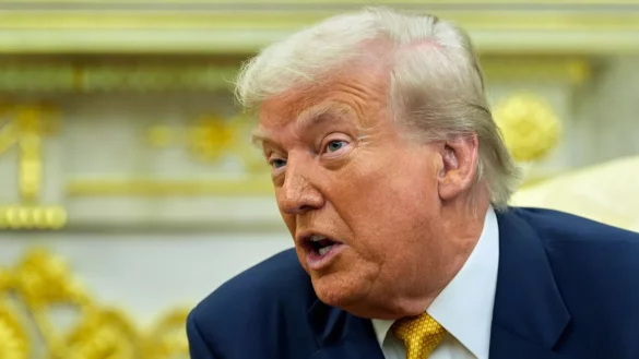 Trump stichelt schon l&auml;nger gegen den fr&uuml;heren US-Pr&auml;sidenten Obama. - &copy; Alex Brandon/AP/dpa