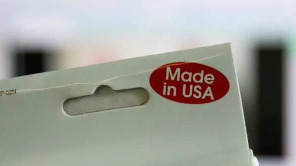 Trump will, dass in den USA mehr Produkte «Made in USA» verkauft werden. (Symbolbild) - © picture alliance / Kay Nietfeld/dpa