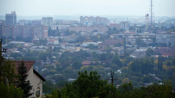 Wie die ukrainische Stadt Luhansk ist fast das gesamte gleichnamige Gebiet von Russland besetzt. (Archivbild) - &copy; -/AP/dpa