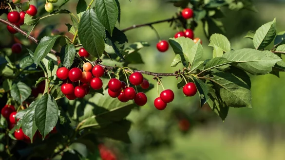 Die Obstbauern erwarten eine hervorragende Kirschenernte. - © Silas Stein/dpa