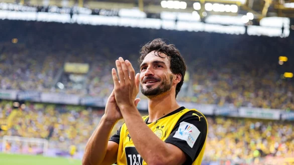 Mats Hummels verabschiedete sich vor einem Jahr von Borussia Dortmund. - © Christoph Reichwein/dpa