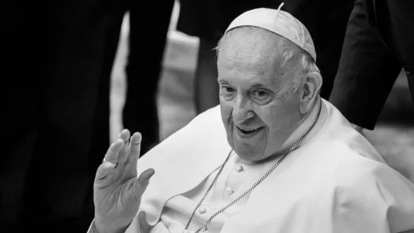 Papst Franziskus ist tot. (Archivbild) - © Michael Kappeler/dpa