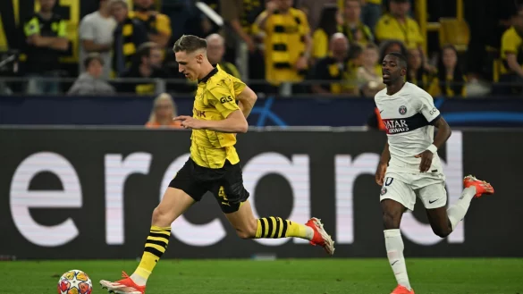 Sollte Nico Schlotterbeck in Paris ein Thema werden, k&ouml;nnte er bald Mitspieler von Ousmane Dembel&eacute; sein. - &copy; Federico Gambarini/dpa