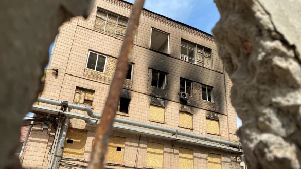 Die ukrainische Hauptstadt Kiew wurde am Morgen zum Ziel eines russischen Raketenangriffs. (Archivbild) - © Ulf Mauder/dpa