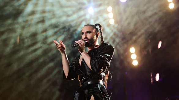 Gewann den Eurovision Song Contest 2014: Conchita Wurst. (Archivbild) - © Annette Riedl/dpa