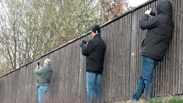 An Unfallstellen mit dem Handy draufhalten und filmen - ein &Auml;rgernis f&uuml;r die Retter. (Symbolbild) - &copy; Alexander Auer/dpa