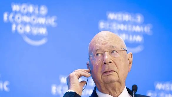 Der Gr&uuml;nder des WEF, Klaus Schwab, tritt zur&uuml;ck. - &copy; Michael Buholzer/KEYSTONE/dpa