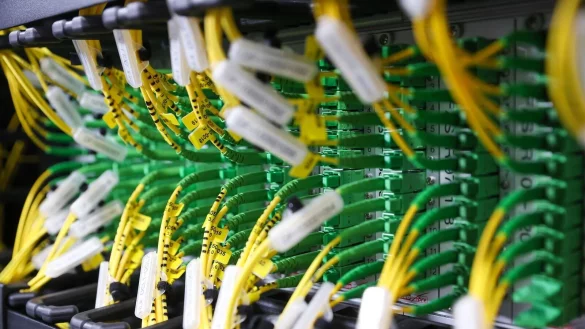 Der internationale Internetverkehr ist im vergangenen Jahr deutlich angestiegen - &copy; Jan Woitas/dpa