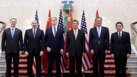 Die Delegationen beider Seiten wollen die Ergebnisse nun den Präsidenten vorlegen. - © Li Ying/XinHua/dpa