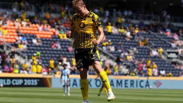 Traf zur Führung: Daniel Svensson - © Jeff Dean/FR171800 AP/AP/dpa