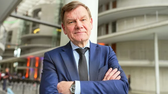 CDU-Politiker Wadephul als Außenminister im Gespräch. (Archivbild) - © Michael Kappeler/dpa