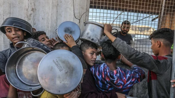 Im abgeriegelten Gazastreifen fehlt es an Lebensmitteln, Wasser und Medikamenten. (Archivbild) - &copy; Abed Rahim Khatib/dpa
