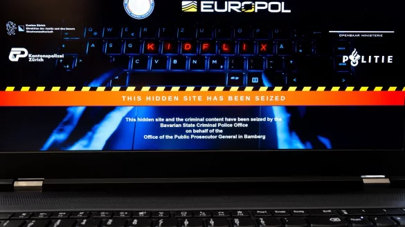 PädophIlen-Plattform «Kidflix» abgeschaltet - © Sven Hoppe/dpa