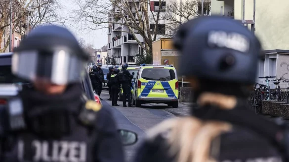 Der Sch&uuml;tze ist weiter fl&uuml;chtig. - &copy; Oliver Berg/dpa