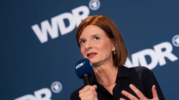 Die neue WDR-Intendantin Katrin Vernau will das Regionale noch weiter stärken (Archivbild). - © Rolf Vennenbernd/dpa