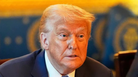 US-Pr&auml;sident Donald Trump will sich nicht festlegen in Sachen Z&ouml;llen. - &copy; Alex Brandon/AP/dpa