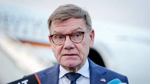 Au&szlig;enminister Johann Wadephul &auml;u&szlig;ert sich ablehnend zu Vorschl&auml;gen der EU-Kommission f&uuml;r Israel-Sanktionen. (Archivbild) - &copy; Kay Nietfeld/dpa