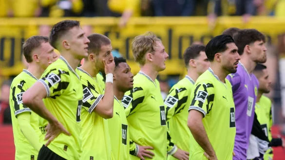 Mal wieder ein Rückschlag für den BVB: Im Sommer könnten einige Spieler gehen müssen. - © Bernd Thissen/dpa