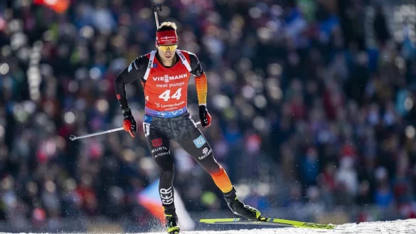 Philipp Nawrath wird als 18. bester Deutscher. - © Gian Ehrenzeller/KEYSTONE/dpa