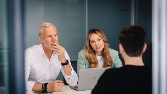 &laquo;Was f&uuml;r ein Haushaltsger&auml;t w&auml;ren Sie?&raquo; Solche skurrilen Fragen im Jobinterview sollen zeigen, welche Pers&ouml;nlichkeit ein Bewerber oder eine Bewerberin mitbringt. - &copy; Zacharie Scheurer/dpa-tmn